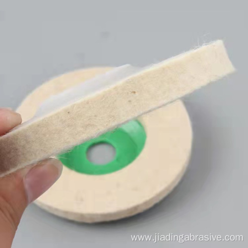 Wool Felt Polishing Flap Disc for Metal Stone